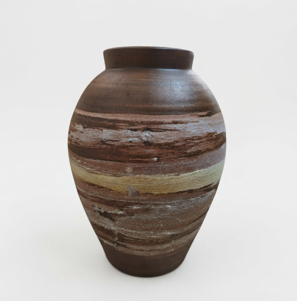 Marbled Ceramic Vase