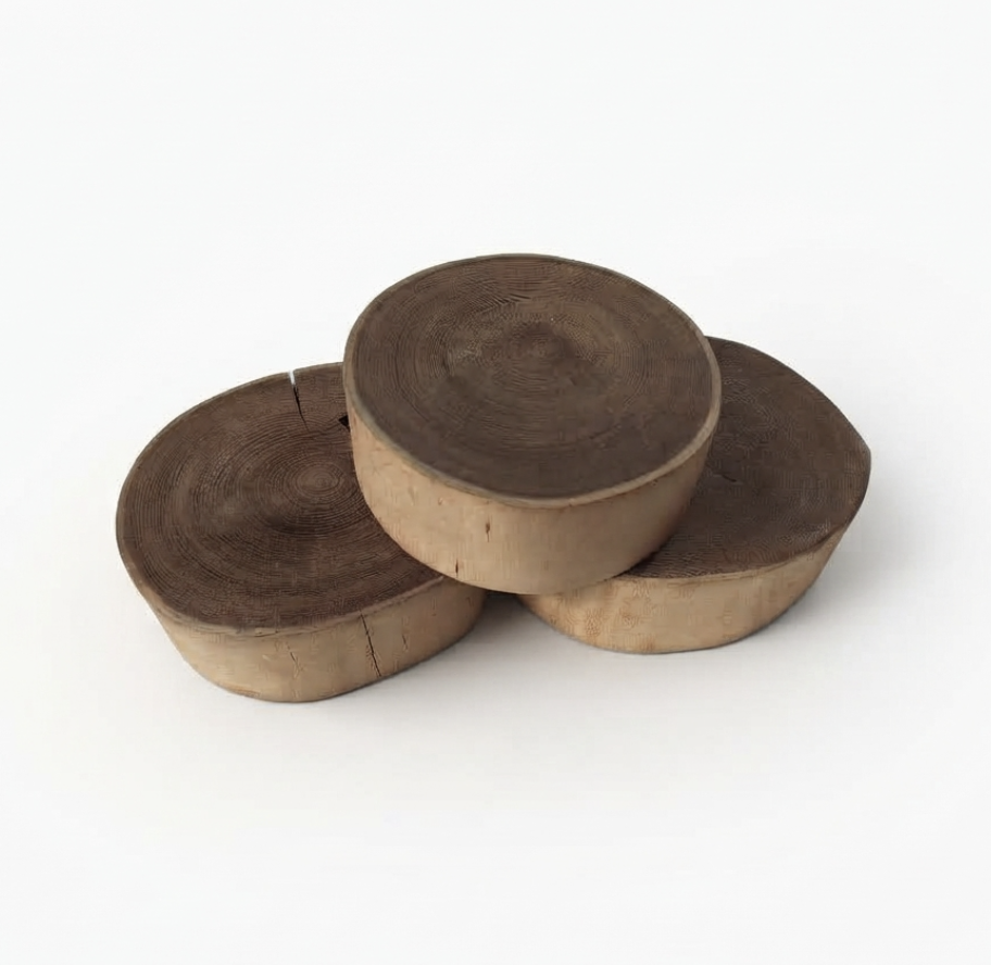 Natural Wood Block Riser