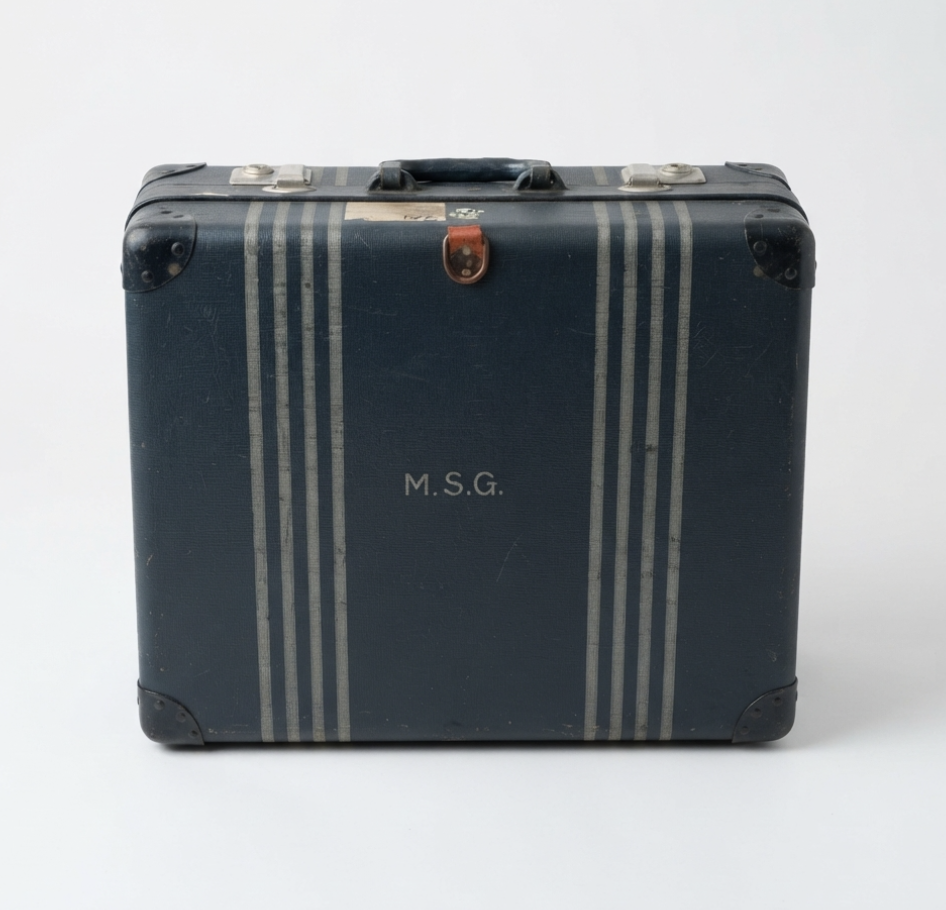 M.S.G Vintage Hard-Shell Suitcase