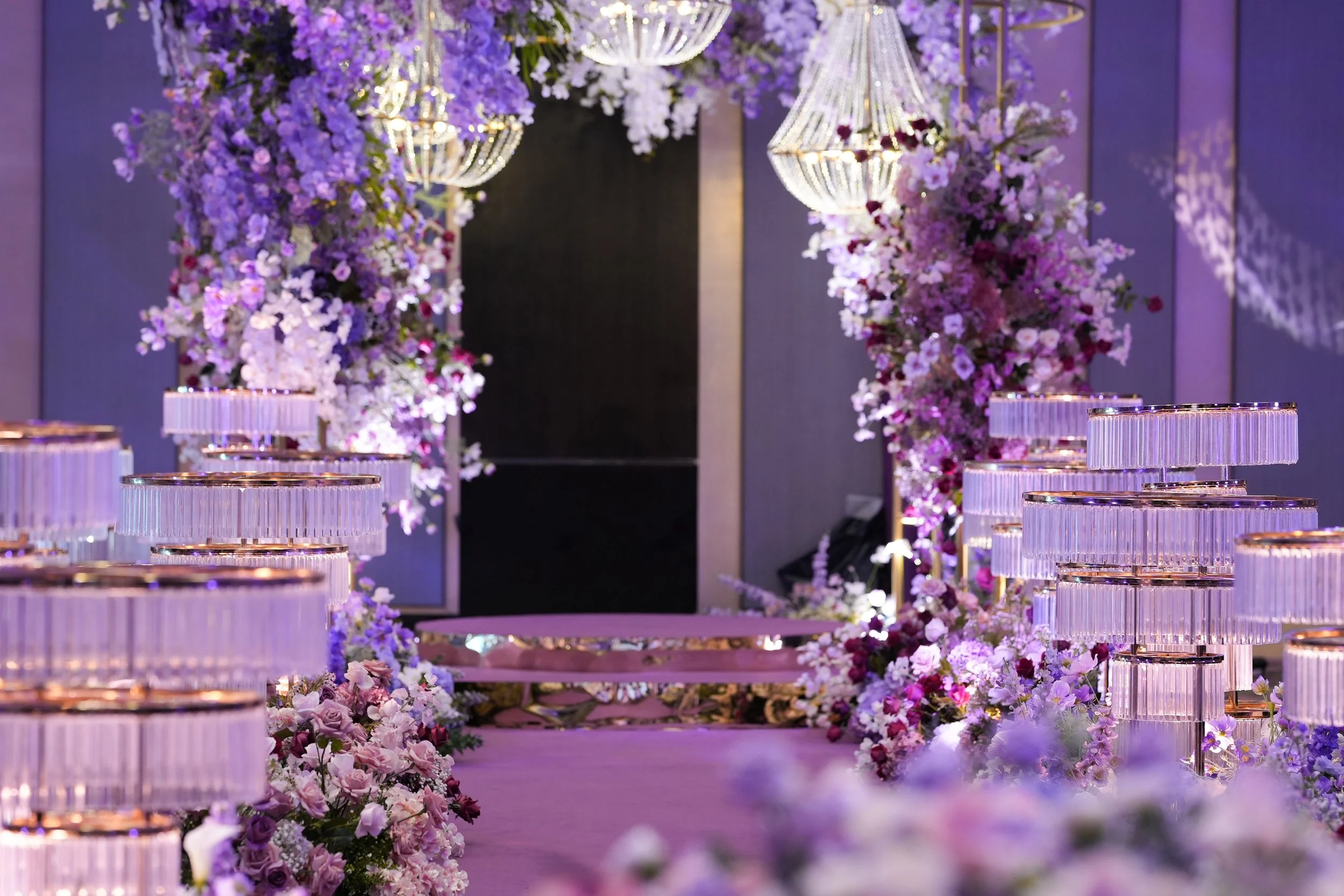5-Tier Standing Chandelier