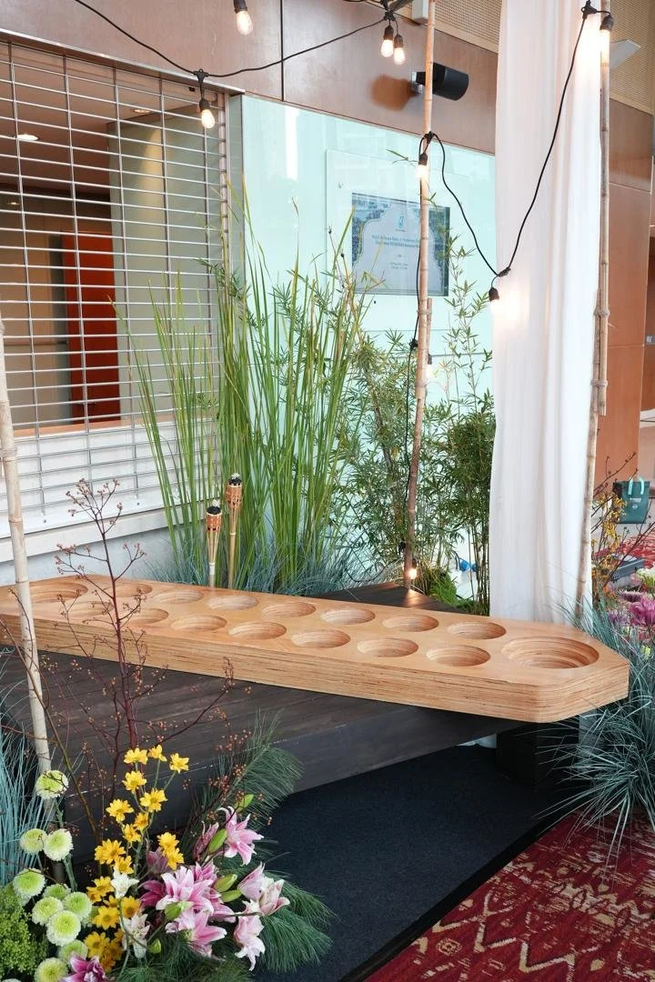 Giant Wooden Congkak