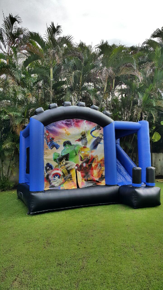 Marvels Bouncer and Slide Combo Bouncy Castle