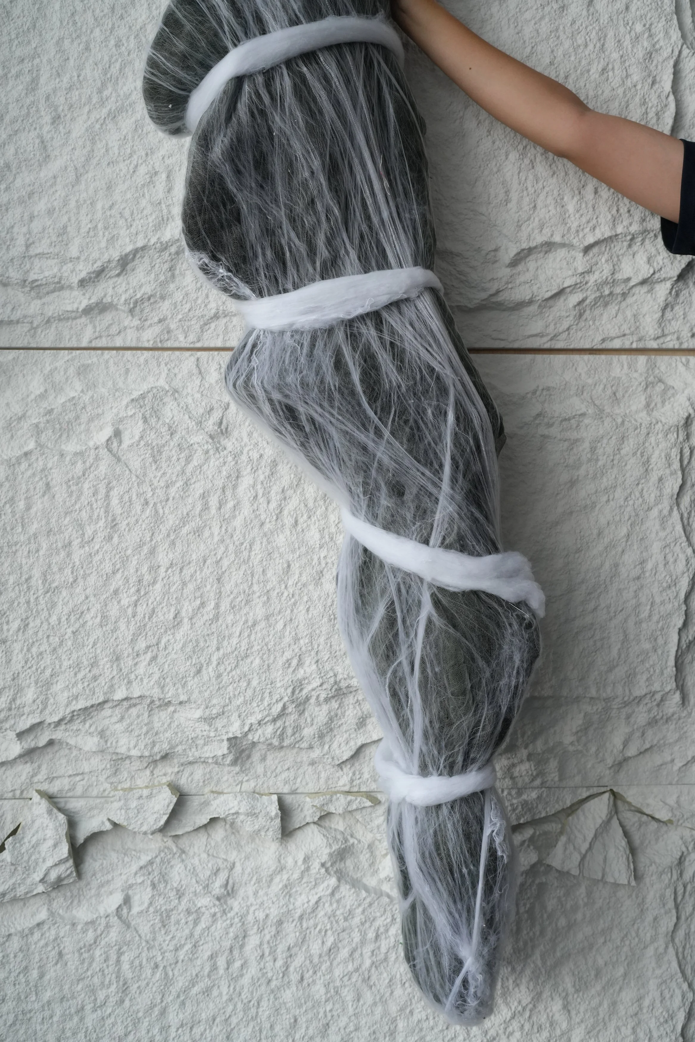 Wrapped up Dead Body