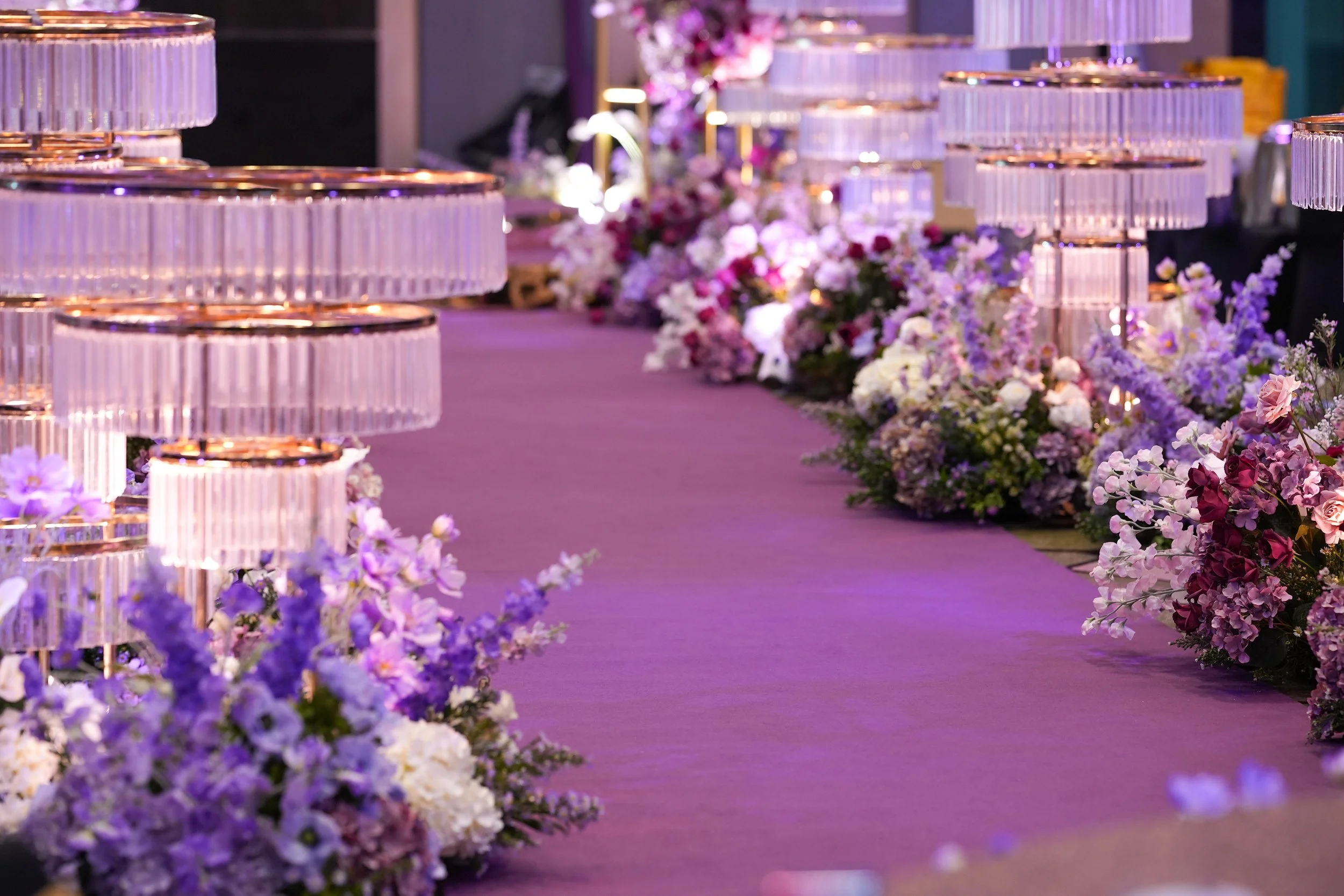 3-Tier Standing Chandelier
