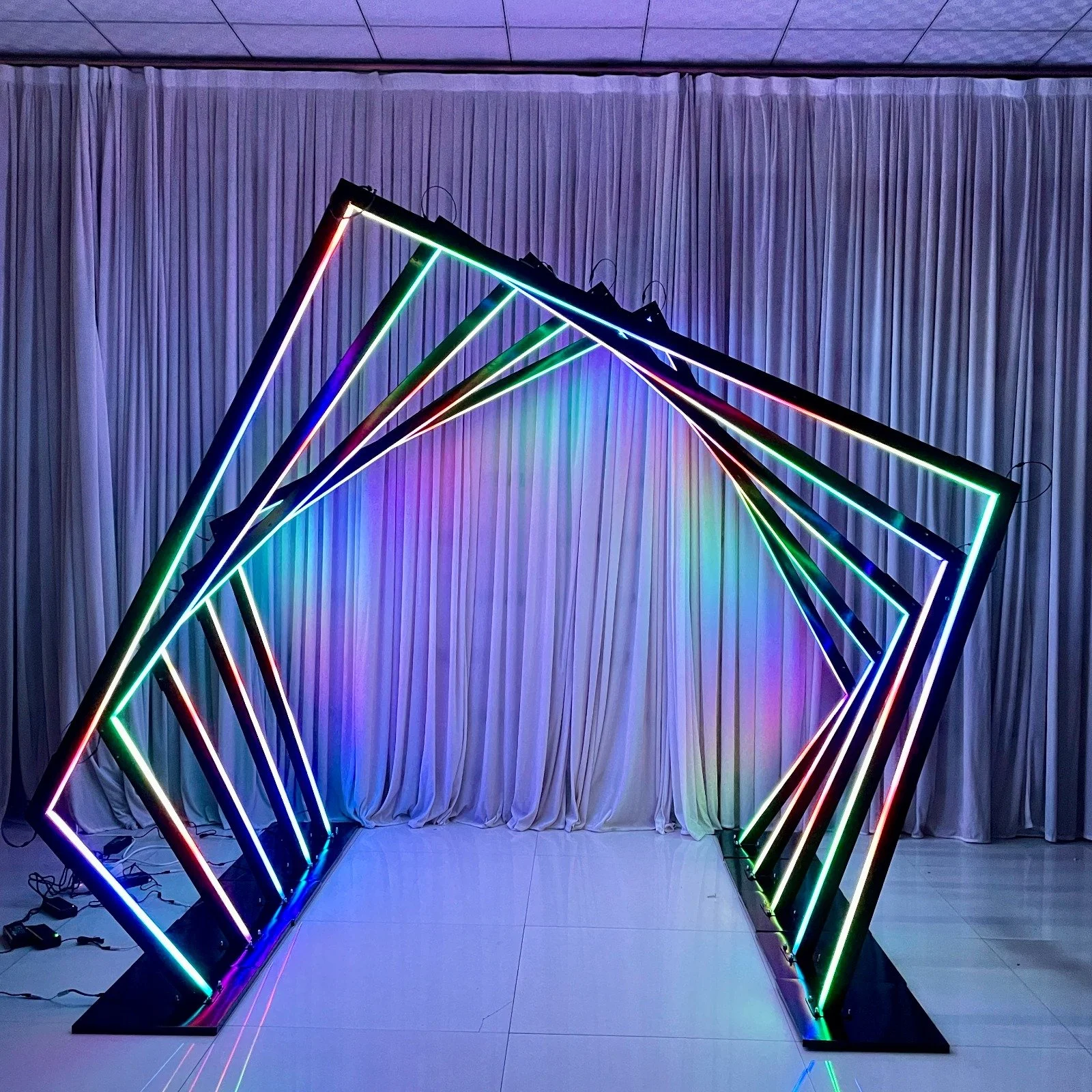 Led  Hexagon Arch
