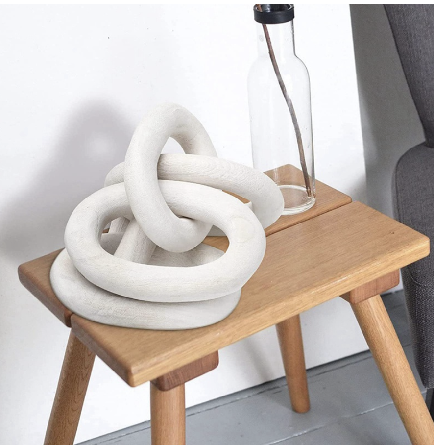 5 Pieces Linked Wooden Chain