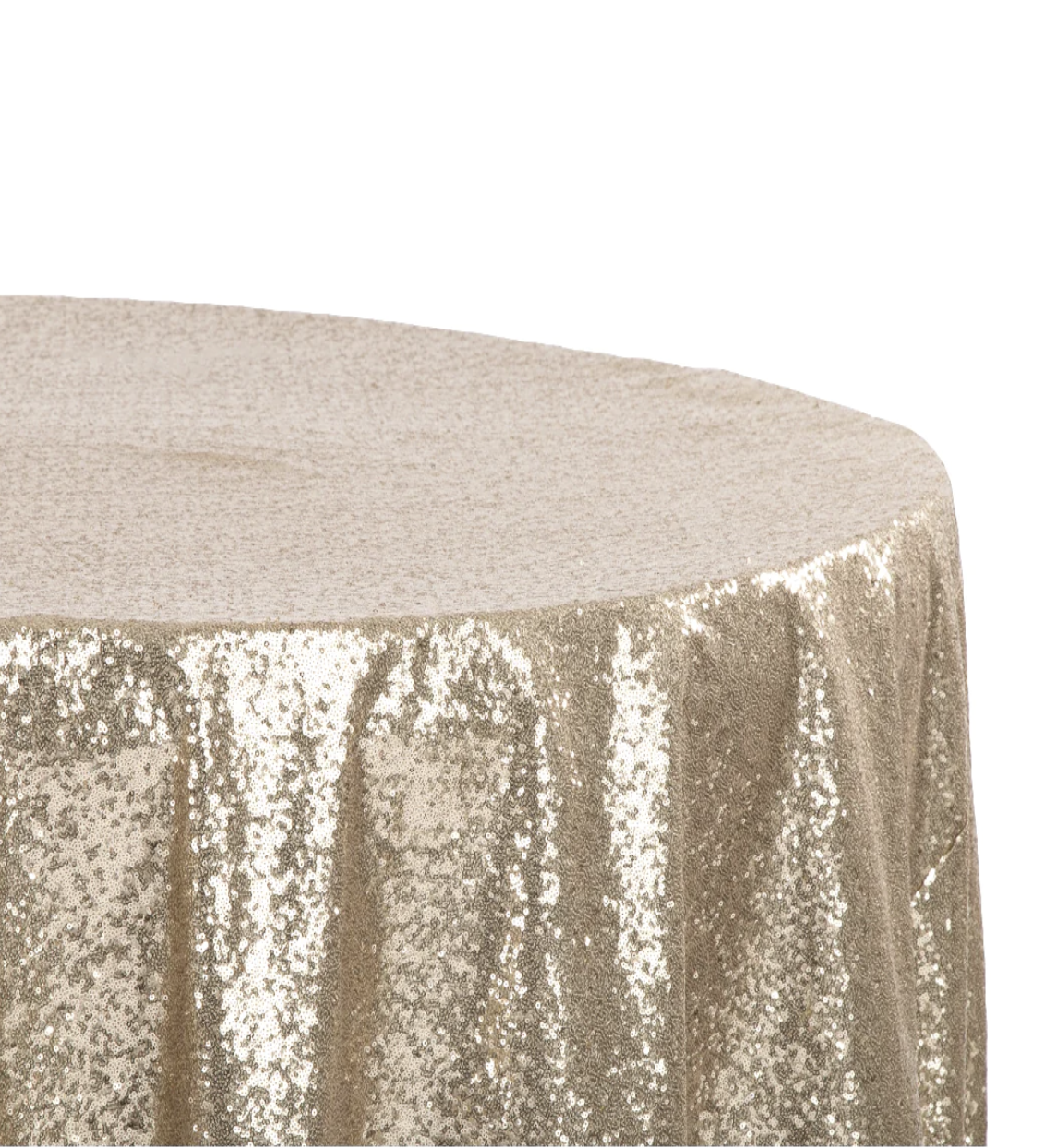 Sequin Tablecloth in Champagne