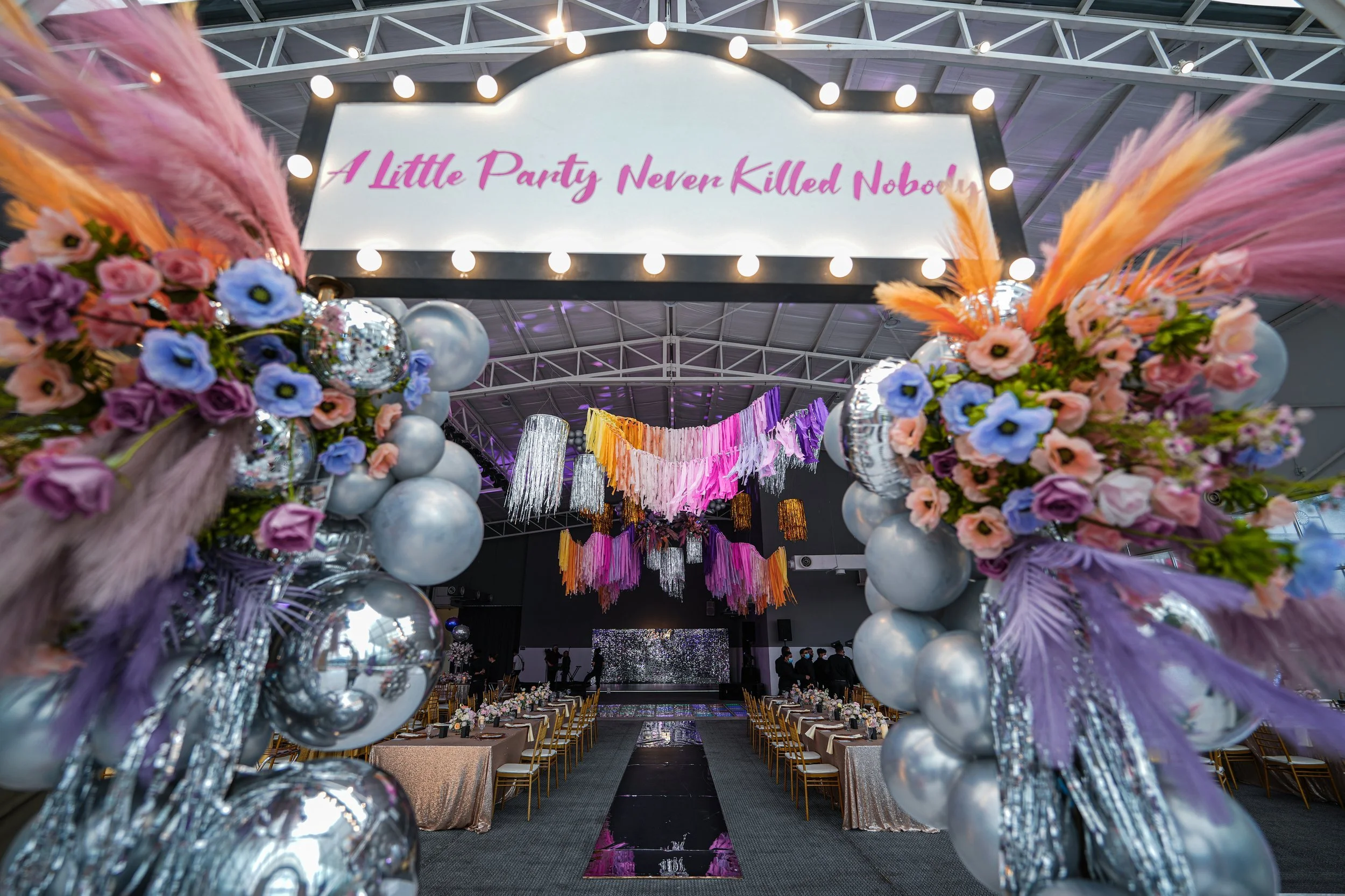 Marquee Signage Arch