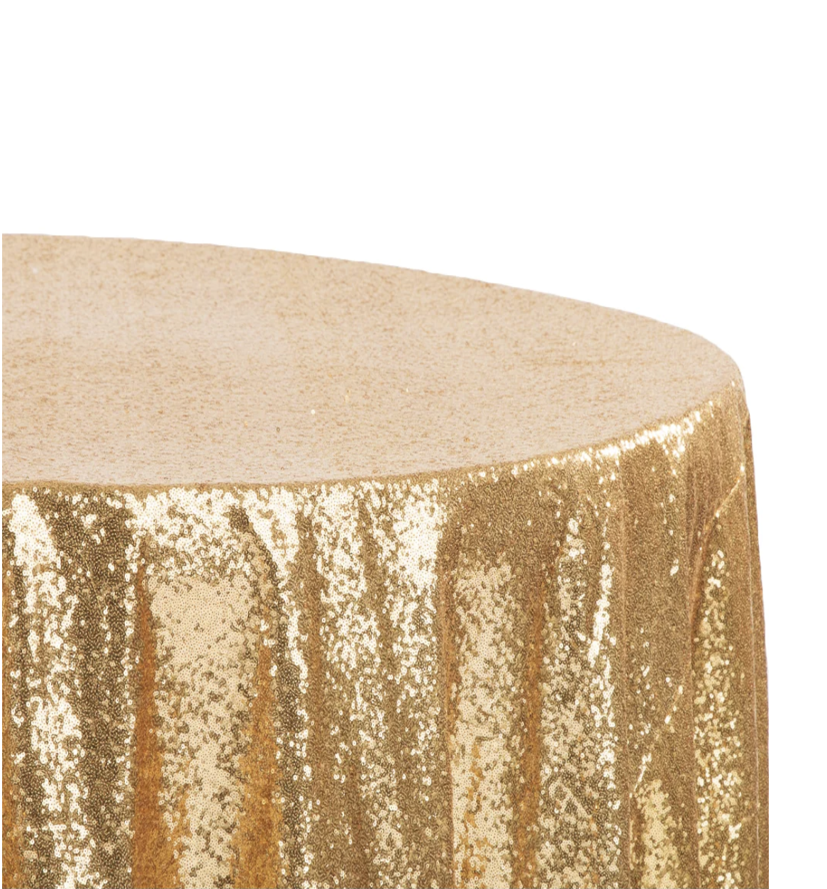 Sequin Tablecloth in Gold