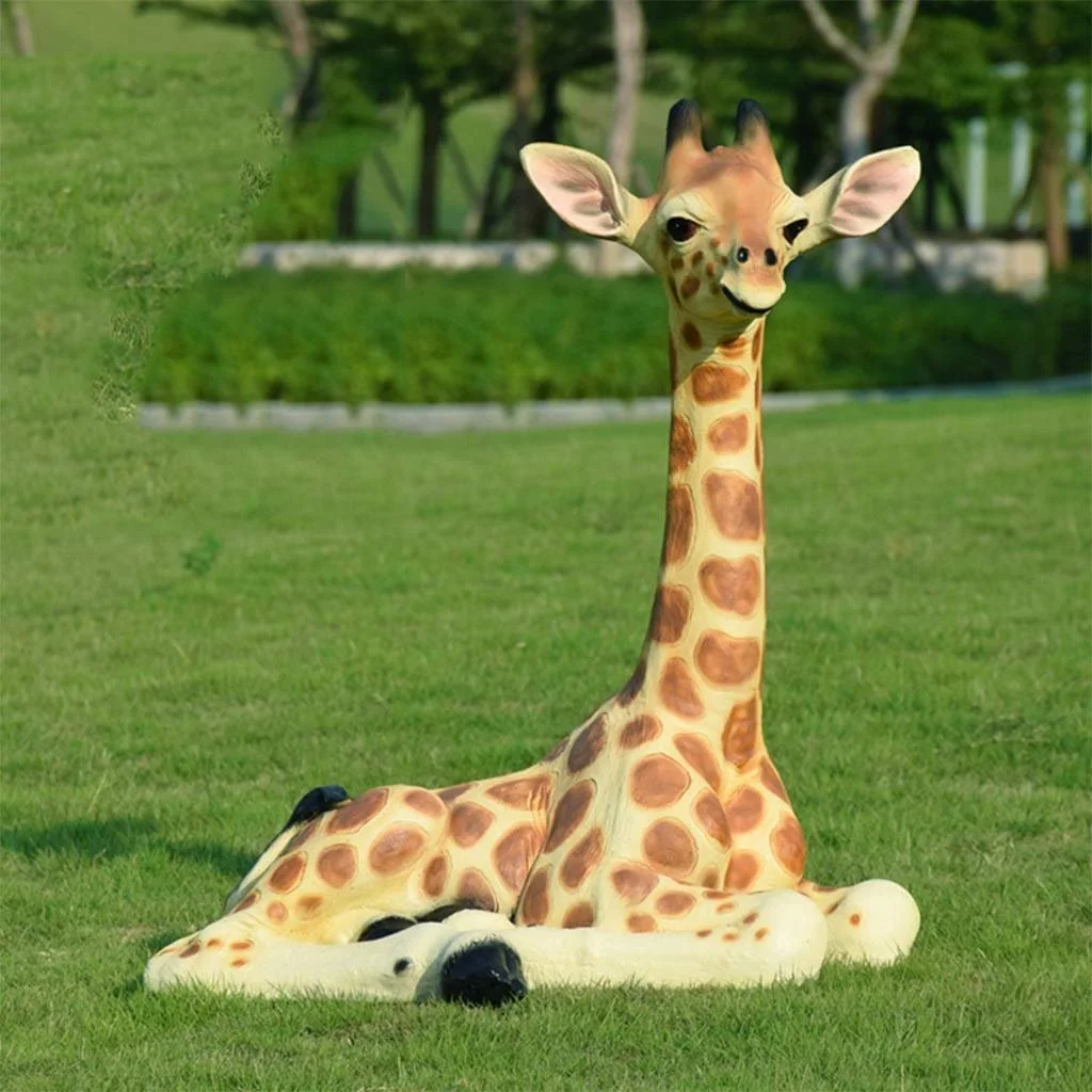 Sitting Giraffe