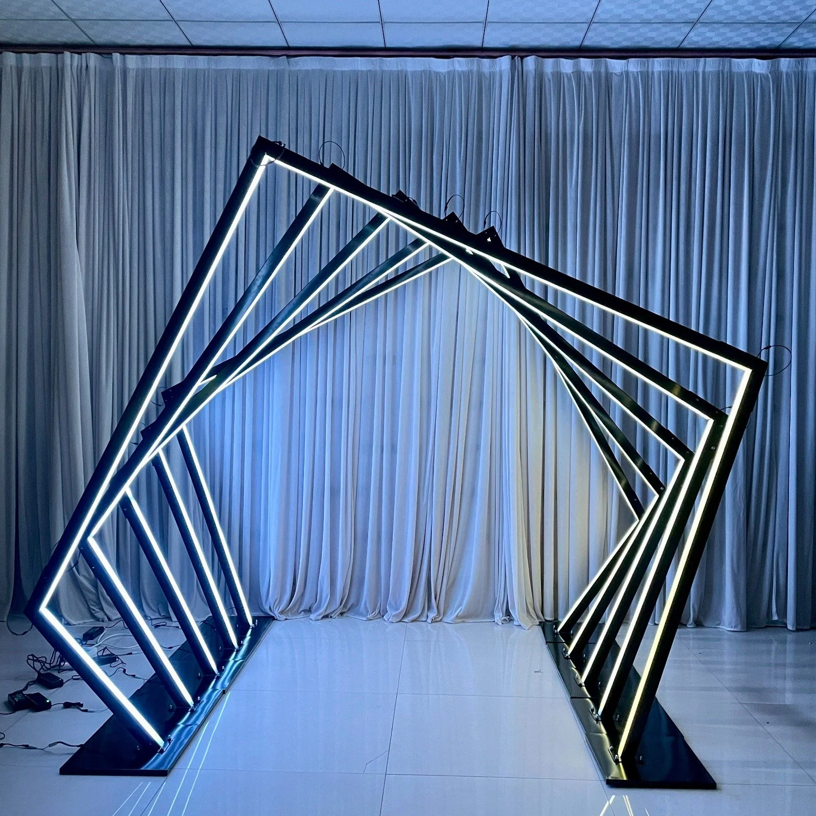 Led  Hexagon Arch