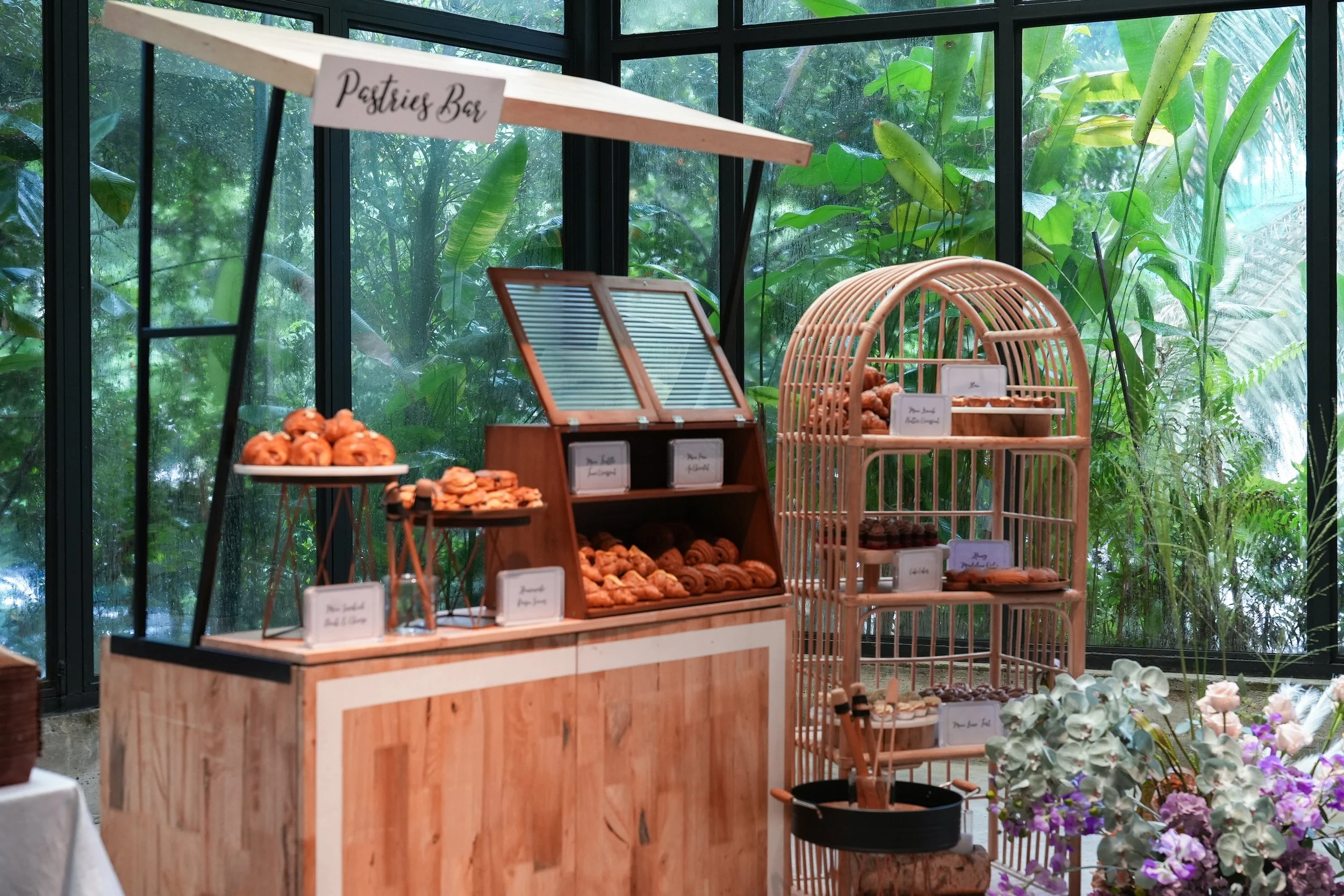 Wooden Cart Stall