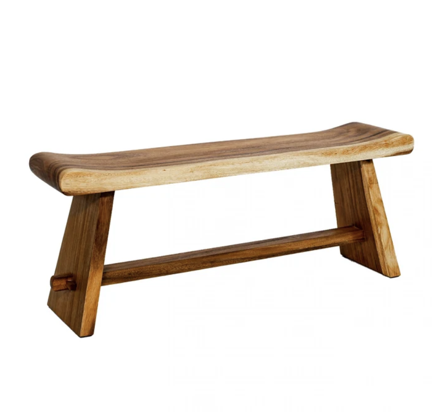 Rain Tree Wooden Bench L4ft