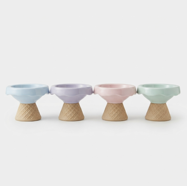 Ice Cream Ceramic Bowl