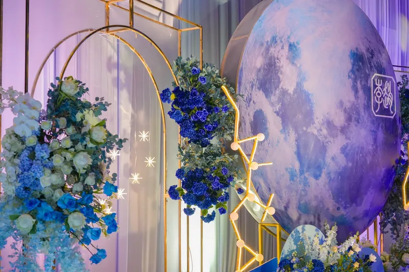 12ft Moon Backdrop