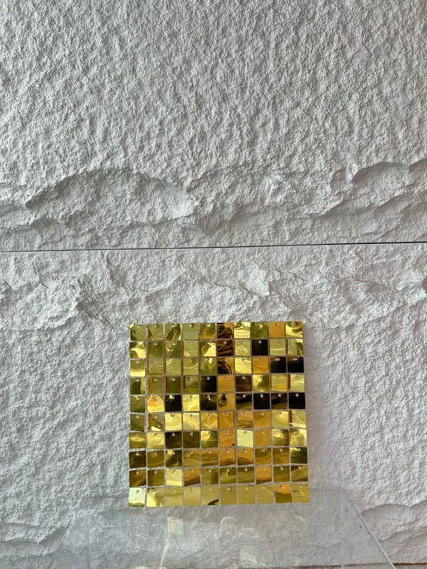 Shimmer Sequin Wall in Gold