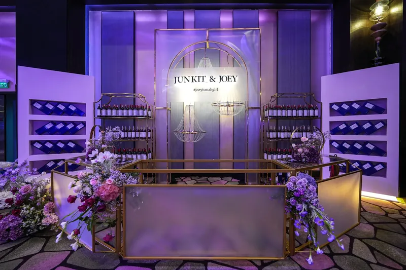 4-Tier Gold Chrome Bar Backs