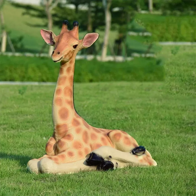 Sitting Giraffe