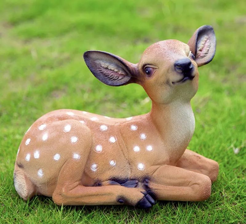 Medium Size Deer Family of 3