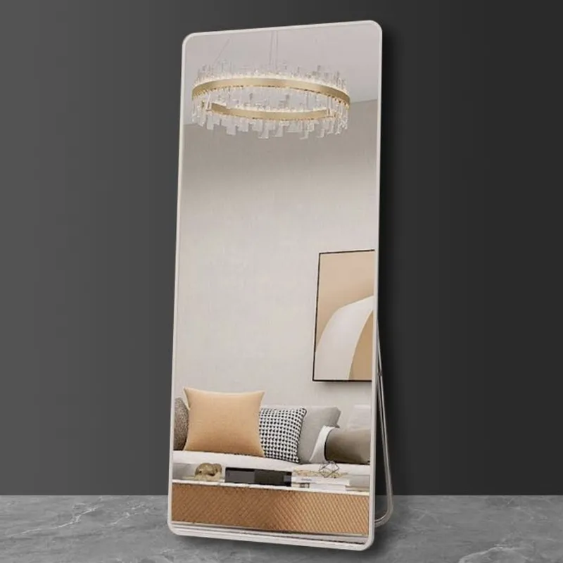 Full-Length Standing Mirror in White