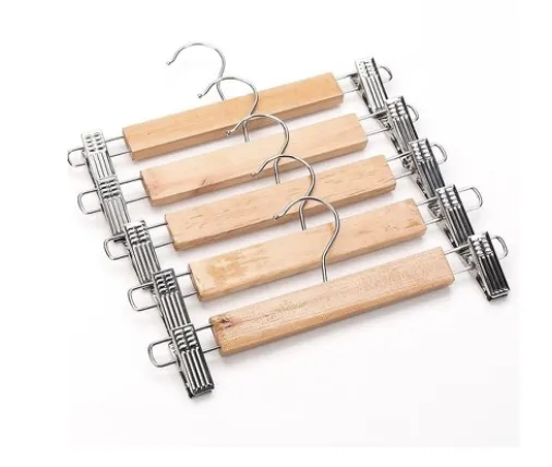 Wooden Pants Hanger in Birch