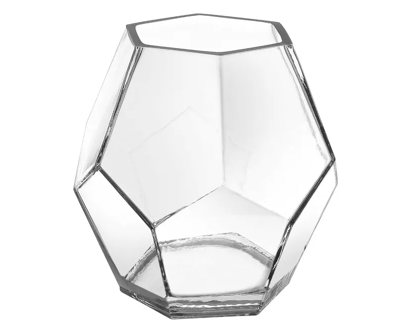 Hexagon Geometric Flower Vase