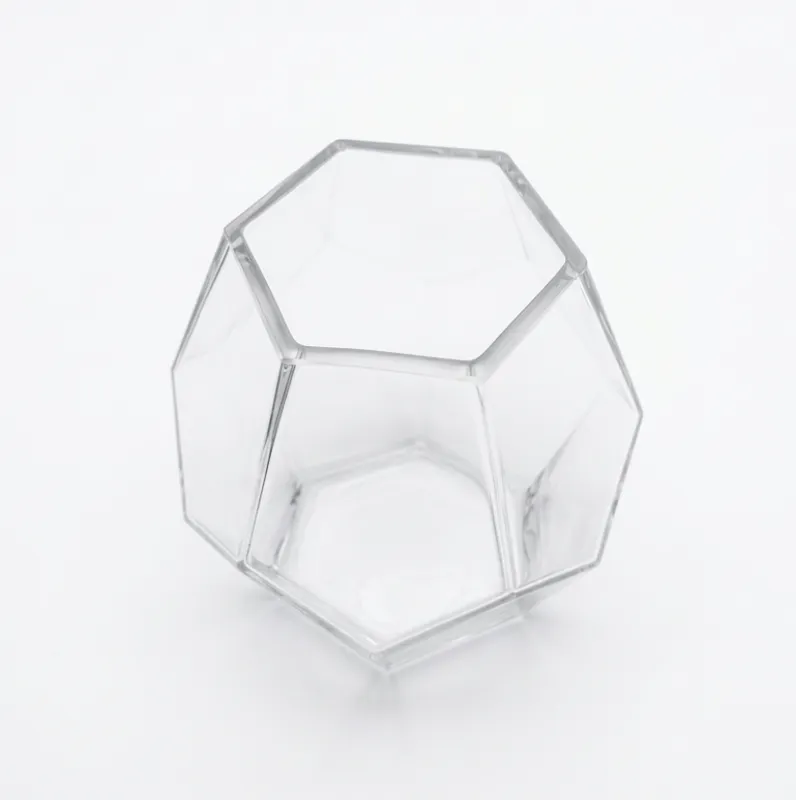 Hexagon Geometric Flower Vase