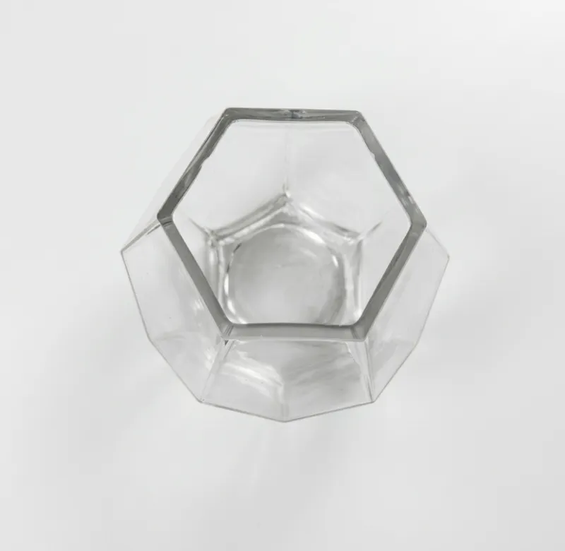 Hexagon Geometric Flower Vase