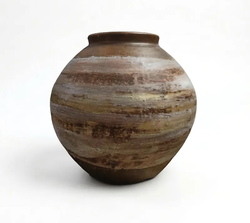Hagi yaki ware Japanese Pottery Vase