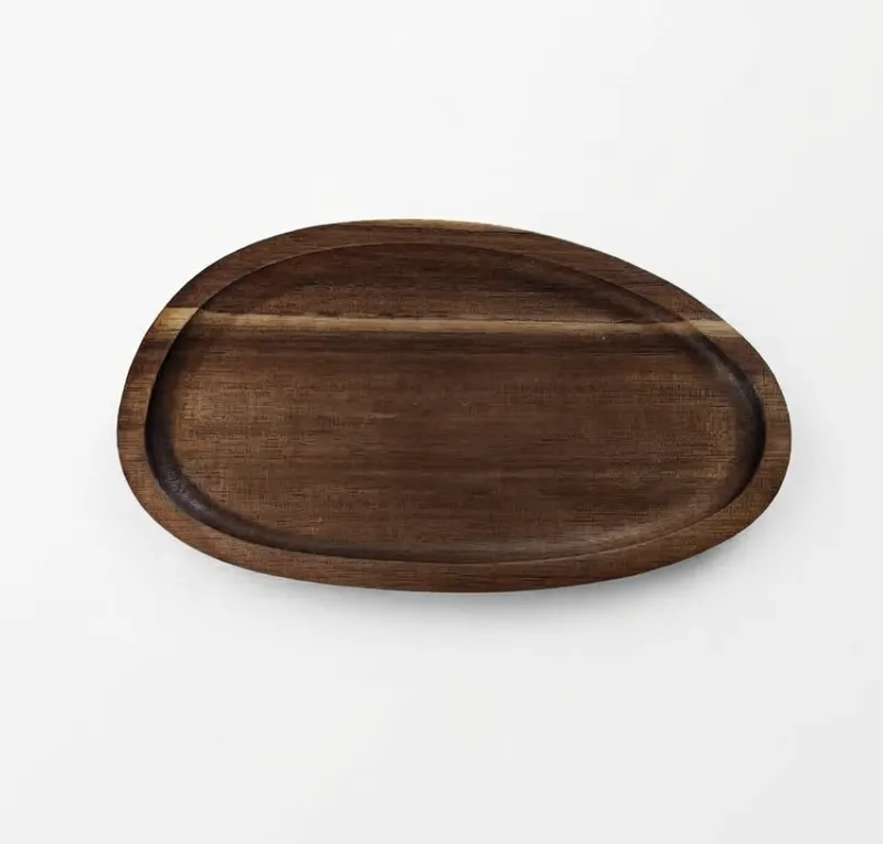 Oval Acacia Serving Tray