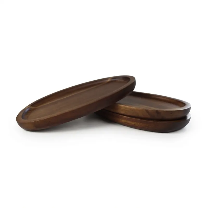 Oval Acacia Serving Tray