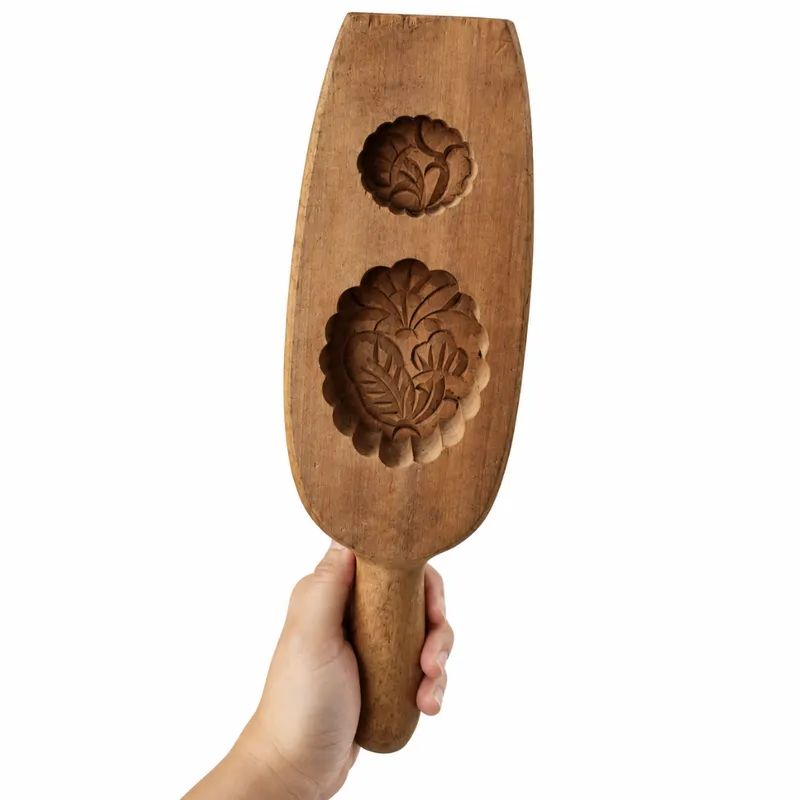 Traditional Wooden Mooncake Mould (Type 2)