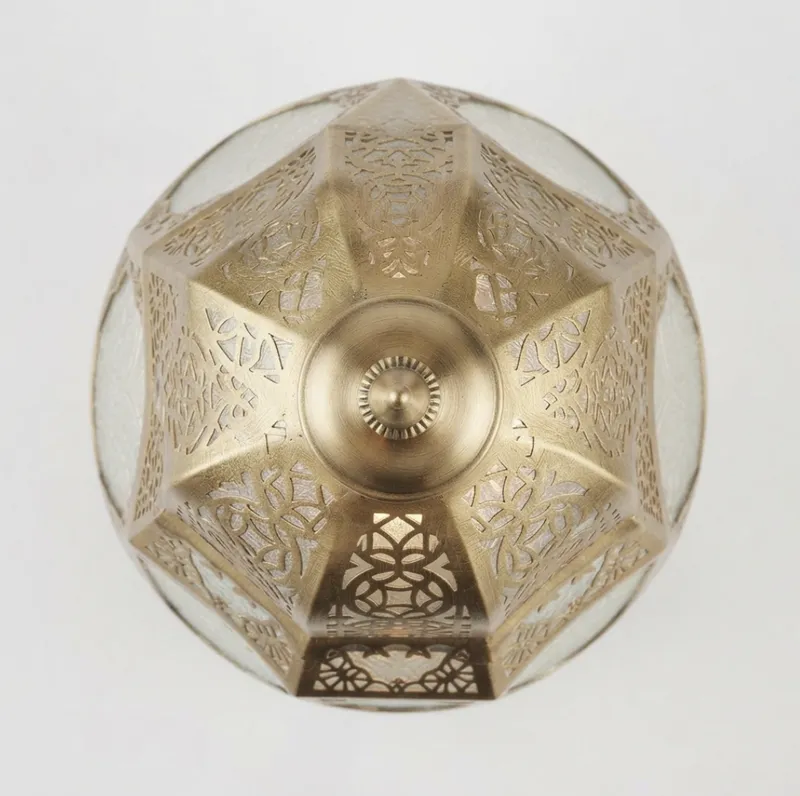 Gold Moroccan -or- Arabian Lantern