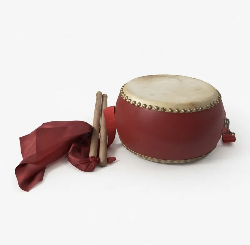 Tanggu (Chinese Traditional Waist Drum)