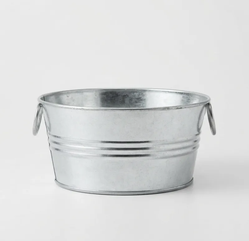 Galvanized Beverage Metal Tub