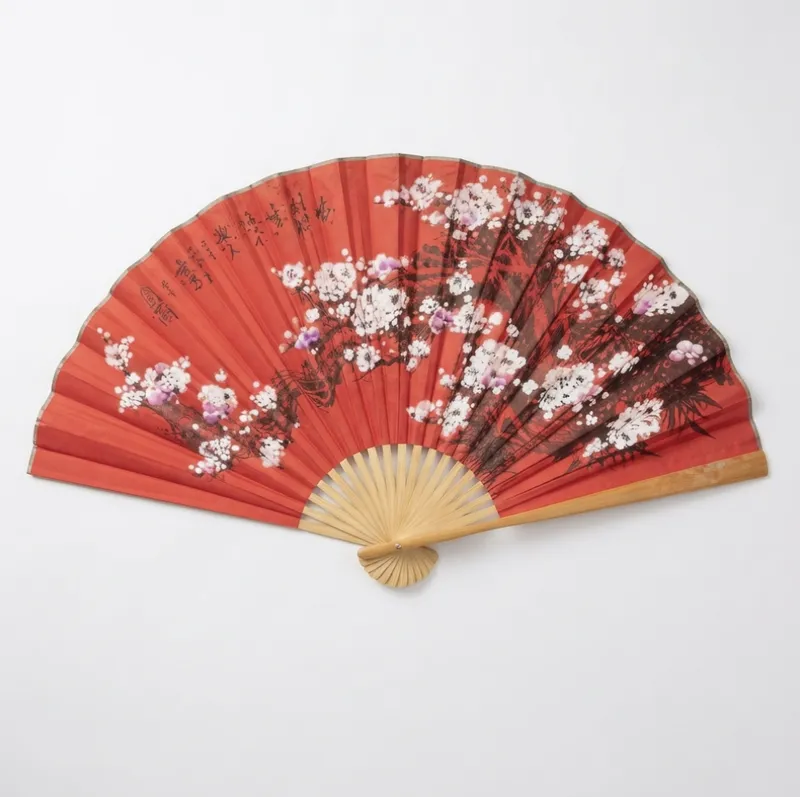 Oriental Wall Hanging Fan in Large