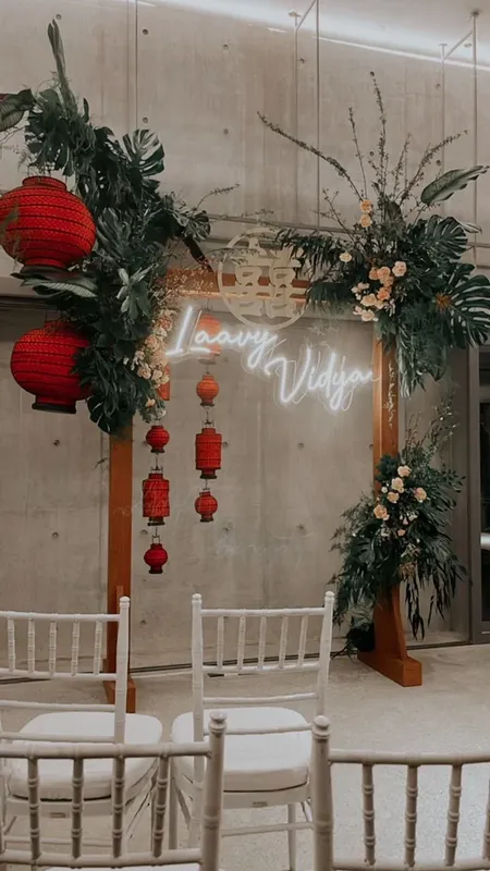 Ceremony Square Wooden Arch
