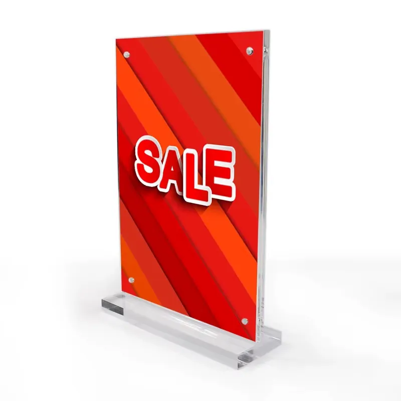 A4 Acrylic Signage Holder Magnetic