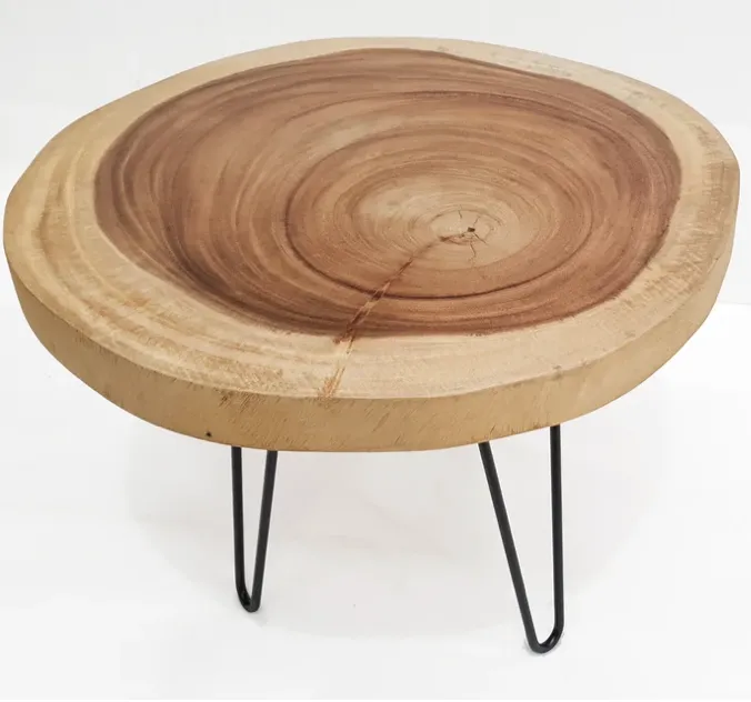 Rain Tree Wooden Discussion Table